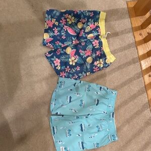 Abercrombie Kids White Mesh Lined Shorts